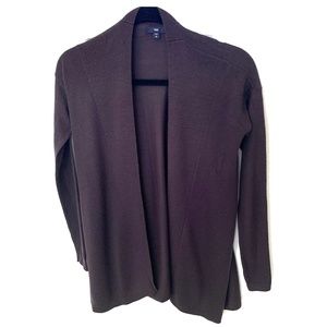 Eggplant Cardigan Sweater